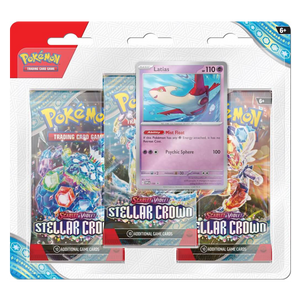 POKÉMON TCG - Scarlet & Violet Stellar Crown - Three Booster Blister - Latias