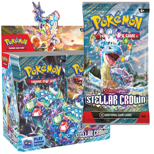 POKÉMON TCG - Scarlet & Violet Stellar Crown - Booster Pack