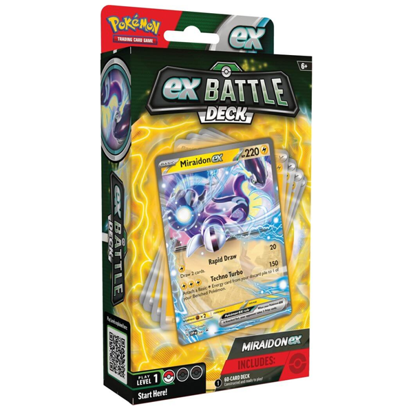 POKÉMON TCG - Miraidon ex Battle Deck