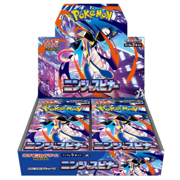 Pokemon TCG - Mega Evolution - Ninja Spinner (Japanese) - Sealed Booster Box
