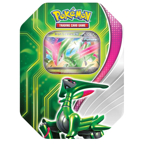 POKÉMON TCG - Scarlet & Violet Paradox Clash Tin - Iron Leaves