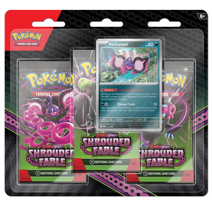 POKÉMON TCG - Scarlet & Violet Shrouded Fable - Three Booster Blister