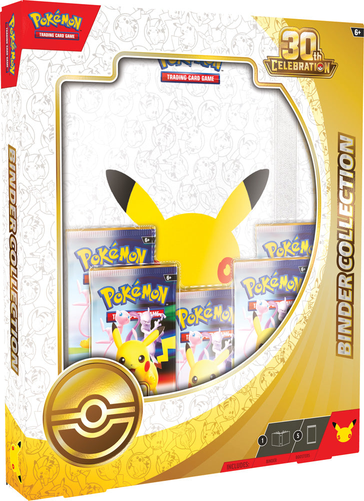 PRE-ORDER Pokemon - 30th Celebration Binder Collection - PRE ORDER - LIMIT 1 PER PERSON - SC MEMBERS ONLY