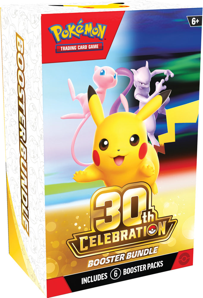 PRE-ORDER Pokemon - 30th Celebration Booster Bundle - PRE ORDER - LIMIT 1 PER PERSON - SC MEMBERS ONLY