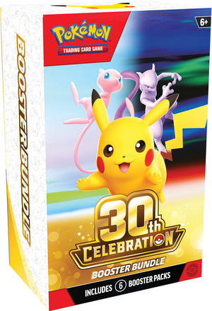PRE-ORDER Pokemon - 30th Celebration Booster Bundle - PRE ORDER - LIMIT 1 PER PERSON - SC MEMBERS ONLY