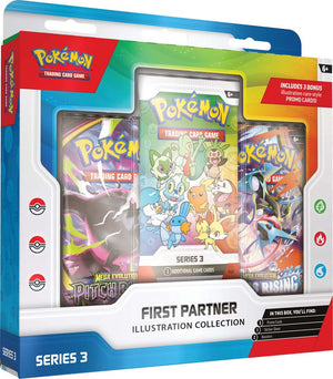 PRE-ORDER Pokemon - First Partner Illustration Collection Series 3 - PRE ORDER - LIMIT 1 PER PERSON - SC MEMBERS ONLY