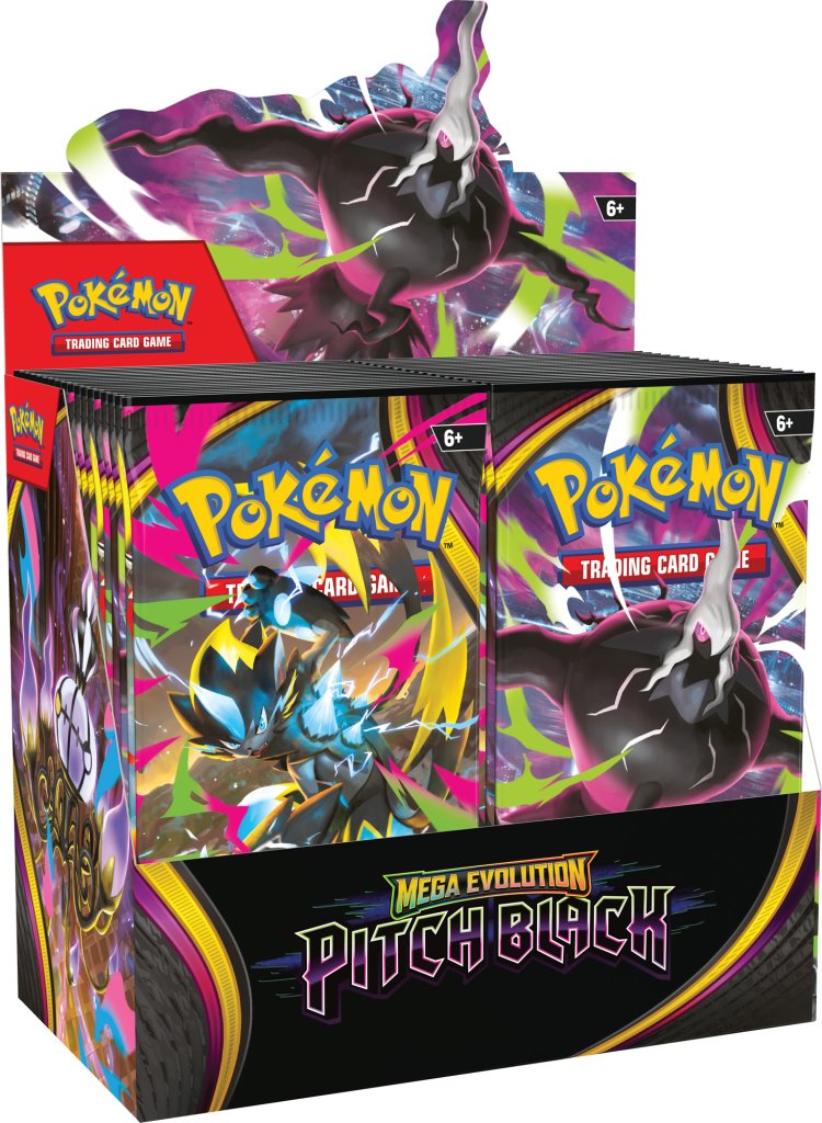 PRE-ORDER Pokemon - Mega Evolution Pitch Black - Sealed Booster Box - PRE ORDER - LIMIT 1 PER PERSON