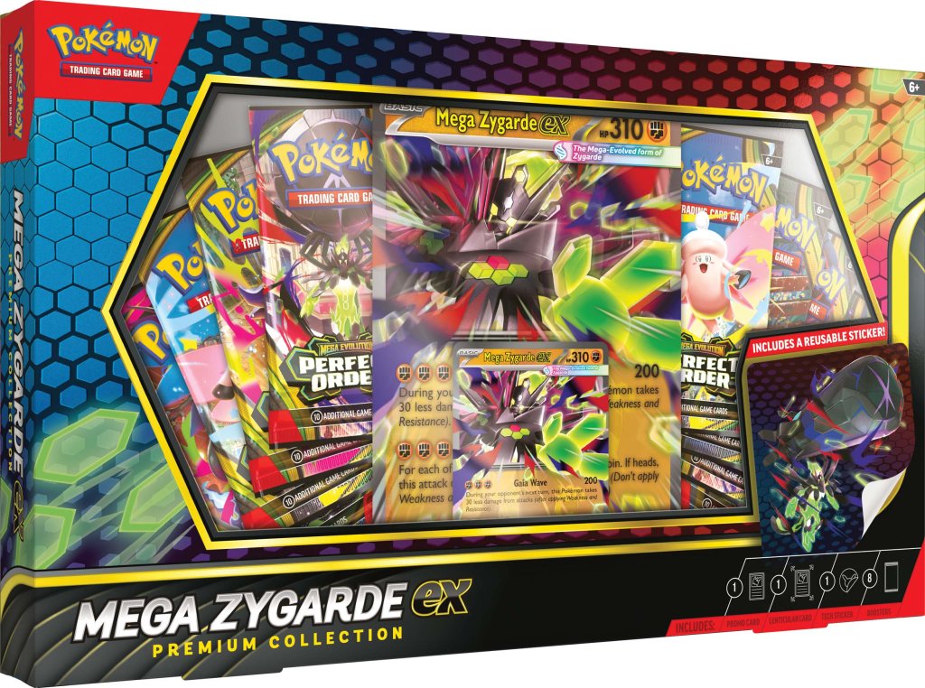 PRE-ORDER Pokemon - Mega Zygarde ex Premium Collection - PRE ORDER - LIMIT 1 PER PERSON