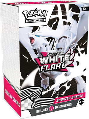 PRE-ORDER Pokemon - Scarlet & Violet White Flare - Booster Bundle - PRE ORDER - LIMIT 2 PER PERSON