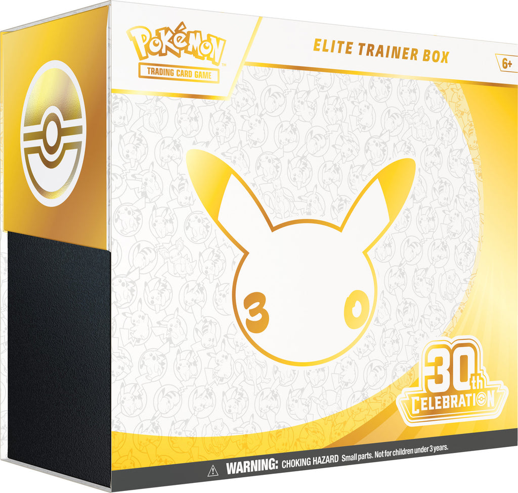 PRE-ORDER Pokemon - 30th Celebration Elite Trainer Box - PRE ORDER - LIMIT 1 PER PERSON - SC MEMBERS ONLY
