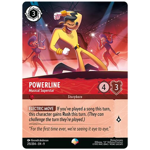 Disney Lorcana TCG - Powerline Musical Superstar - 215/204 - Epic