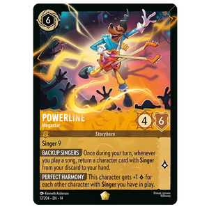 Disney Lorcana TCG - Powerline Megastar - 17/204