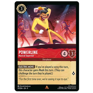 Disney Lorcana TCG - Powerline Musical Superstar - 117/204
