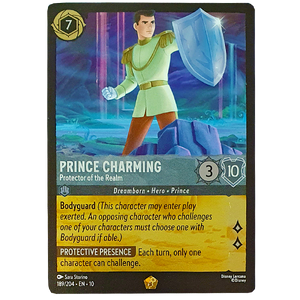 Disney Lorcana TCG - Prince Charming Protector of the Realm - 189/204 - Cold Foil