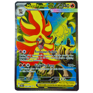 POKÉMON TCG - Mega Pyroar ex Full Art Ultra Rare - 099/086