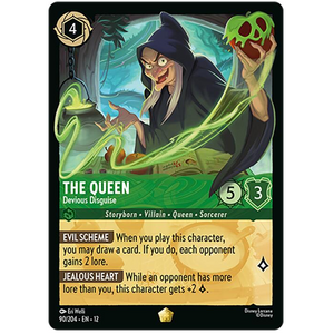 Disney Lorcana TCG - The Queen Devious Disguise - 90/204