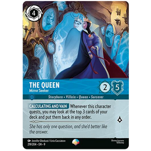 Disney Lorcana TCG - The Queen Mirror Seeker - 219/204 - Epic