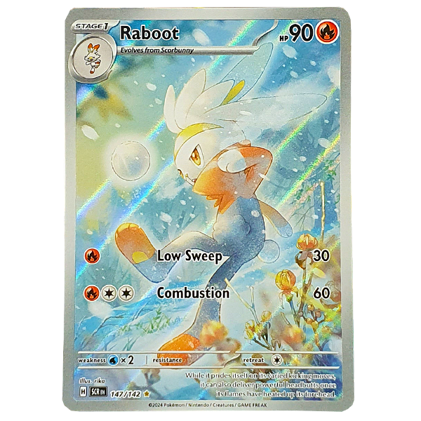 POKÉMON TCG - Raboot Illustration Rare - 147/142