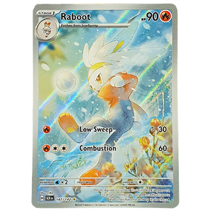 POKÉMON TCG - Raboot Illustration Rare - 147/142