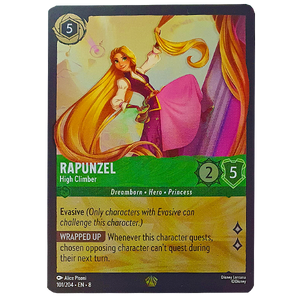 Disney Lorcana TCG - Rapunzel High Climber - 101/204 - Cold Foil