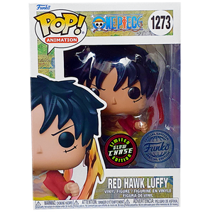 One Piece - Red Hawk Luffy Exclusive Chase Pop! Vinyl Figure
