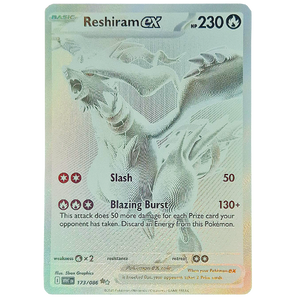 POKÉMON TCG - Reshiram ex Black White Rare - 173/086