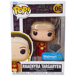 Game of Thrones: House of the Dragon - Rhaenyra Targaryen Diamond Glitter Walmart Exclusive Pop! Vinyl Figure