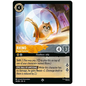 Disney Lorcana TCG - Rhino Power Hamster - 30/204