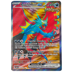 POKÉMON TCG - Roaring Moon EX Full Art Secret Rare - 229/182