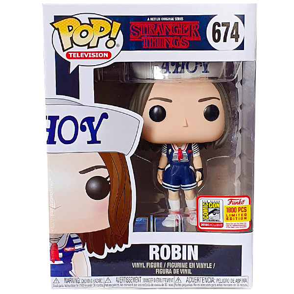 Stranger Things - Robin (Ahoy) SDCC 2018 Exclusive Pop! Vinyl Figure