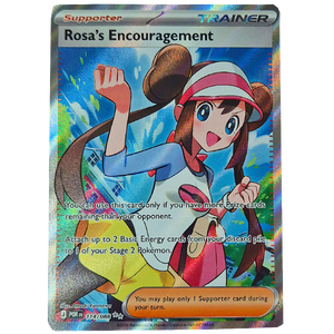 POKÉMON TCG - Rosa's Encouragement Full Art Ultra Rare - 114/088