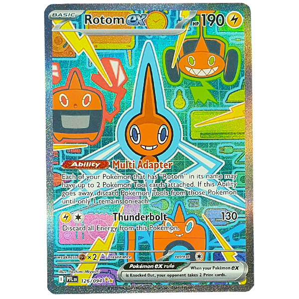 POKÉMON TCG - Rotom ex Special Illustration Rare - 126/094