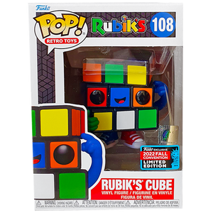 Rubik's Cube - Rubik's Cube NYCC 2022 Exclusive Pop! Vinyl Figure