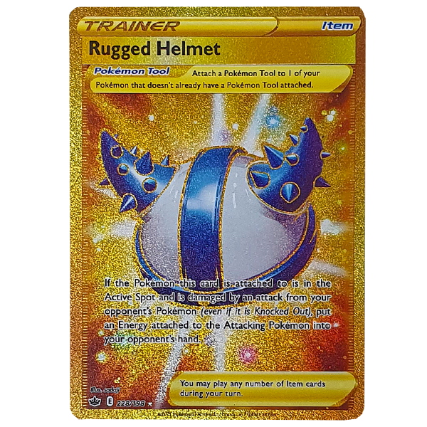 POKÉMON TCG - Rugged Helmet Secret Rare - 228/198