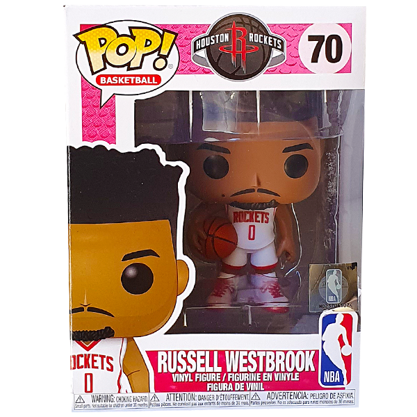 NBA Rockets - Russell Westbrook Pop! Vinyl Figure
