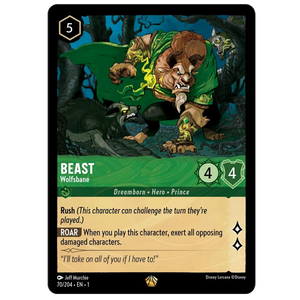 Disney Lorcana TCG - Beast Wolfbane - 70/204