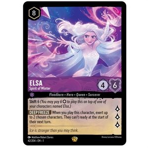 Disney Lorcana TCG - Elsa Spirit of Winter - 42/204