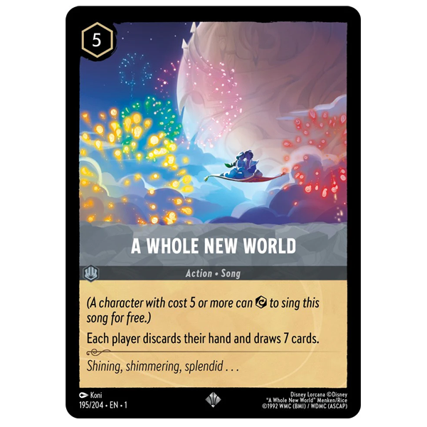 Disney Lorcana TCG - A Whole New World