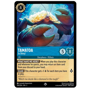 Disney Lorcana TCG - Tamatoa So Shiny! - 159/204