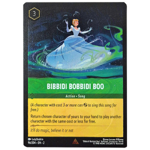 Disney Lorcana TCG - Bibbidi Bobbidi Boo - 96/204 - Cold Foil