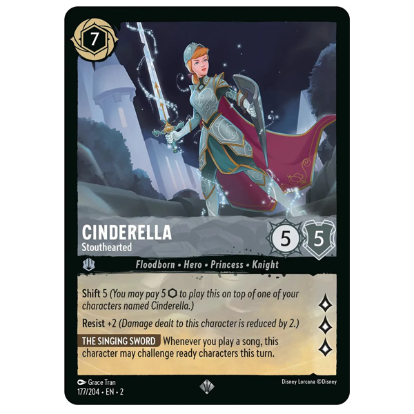 Disney Lorcana TCG - Cinderella Stouthearted - 177/204