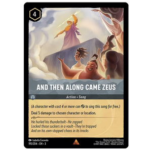 Disney Lorcana TCG - And then Along Came Zeus - 195/204