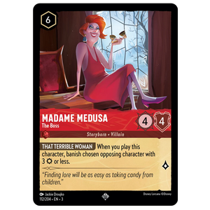 Disney Lorcana TCG - Madame Medusa The Boss - 112/204