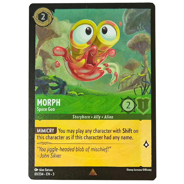 Disney Lorcana TCG - Morph Space Goo - 81/204 - Cold Foil