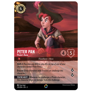 Disney Lorcana TCG - Peter Pan Pirate's Bane - 215/204 - Enchanted