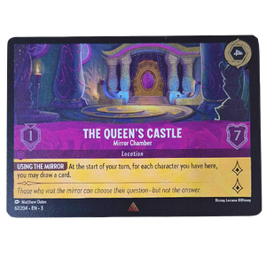 Disney Lorcana TCG - The Queen's Castle Mirror Chamber - 67/204 - Cold Foil