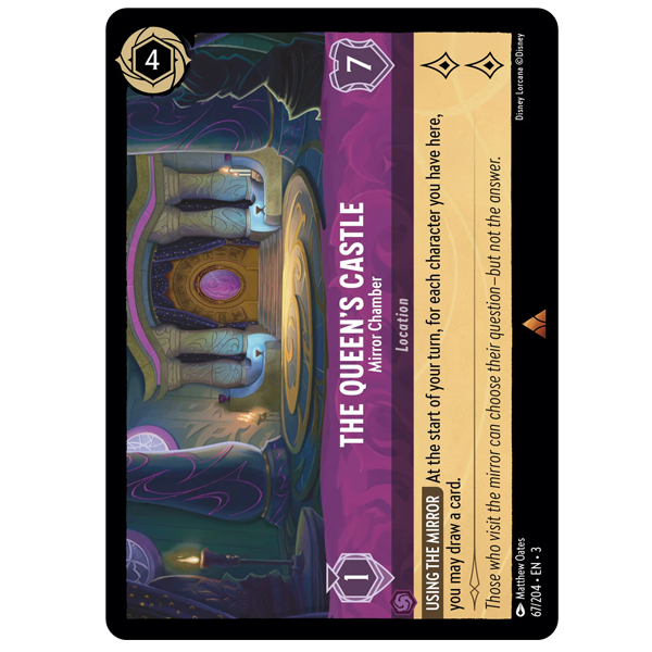 Disney Lorcana TCG - The Queen's Castle Mirror Chamber - 67/204