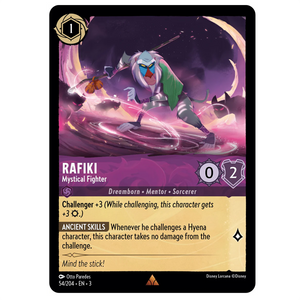 Disney Lorcana TCG - Rafiki Mystical Fighter - 54/204