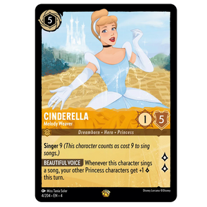 Disney Lorcana TCG - Cinderella Melody Weaver - 4/204