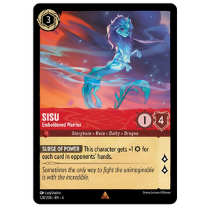 Disney Lorcana TCG - Sisu Emboldened Warrior - 124/204